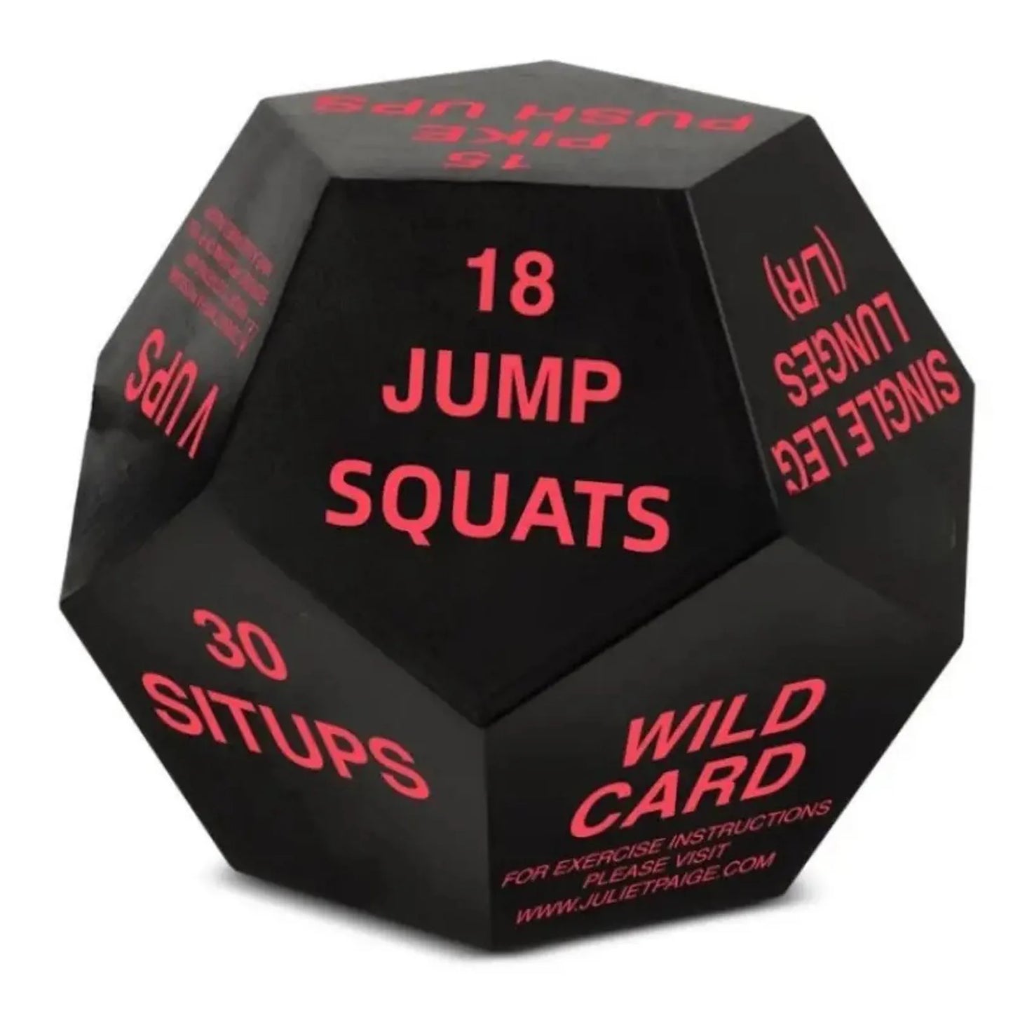 FitDice 12-Sided Workout Dice