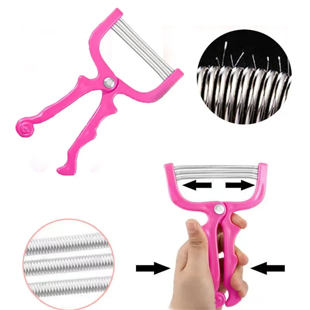 Facial Hair Remover Spring Roller