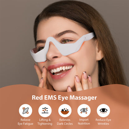 EMS micro-current eye care trument Home eye massager red light fade dark circles eye beauty trument