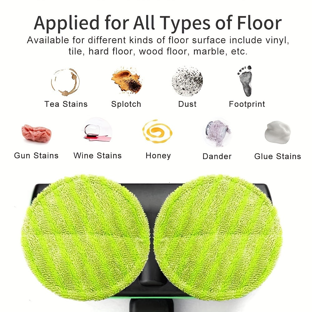 1Set Electric Mop, Rechargeable Mops For Cleaning Floors, Cordless Floor Cleaning Spin Mop Polisher Scrubber For Home Hardwood Tile PVC Floor