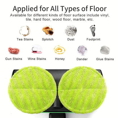 1Set Electric Mop, Rechargeable Mops For Cleaning Floors, Cordless Floor Cleaning Spin Mop Polisher Scrubber For Home Hardwood Tile PVC Floor