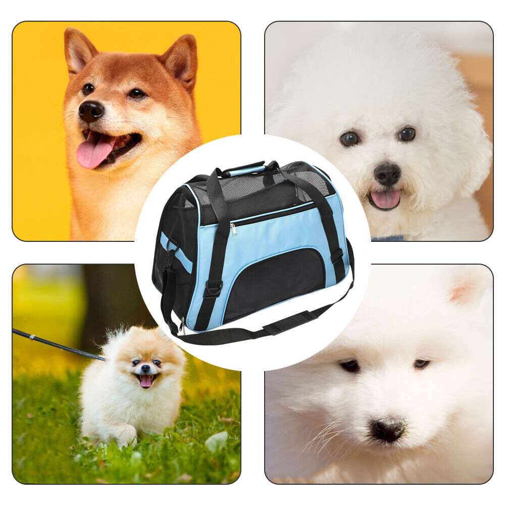 Portable and Foldable Soft Large Pet Carrier Bag - Available in 4 Colors