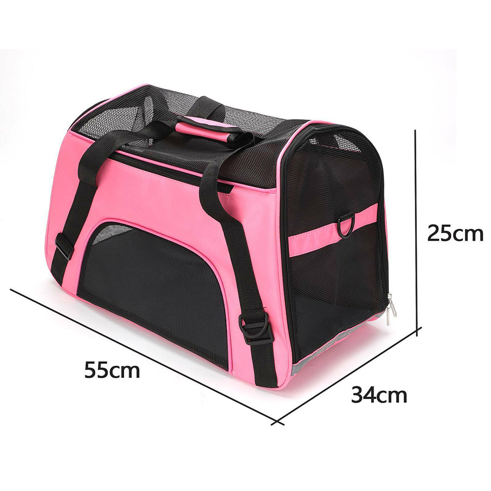 Portable and Foldable Soft Large Pet Carrier Bag - Available in 4 Colors