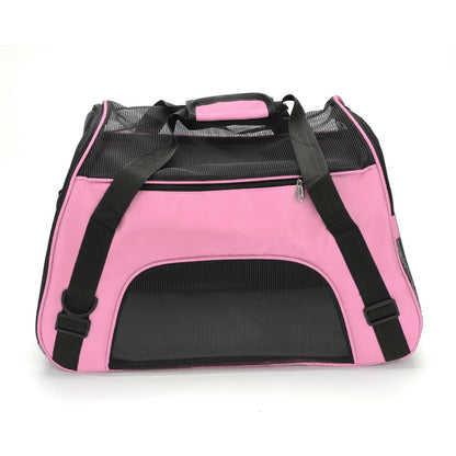 Portable and Foldable Soft Large Pet Carrier Bag - Available in 4 Colors