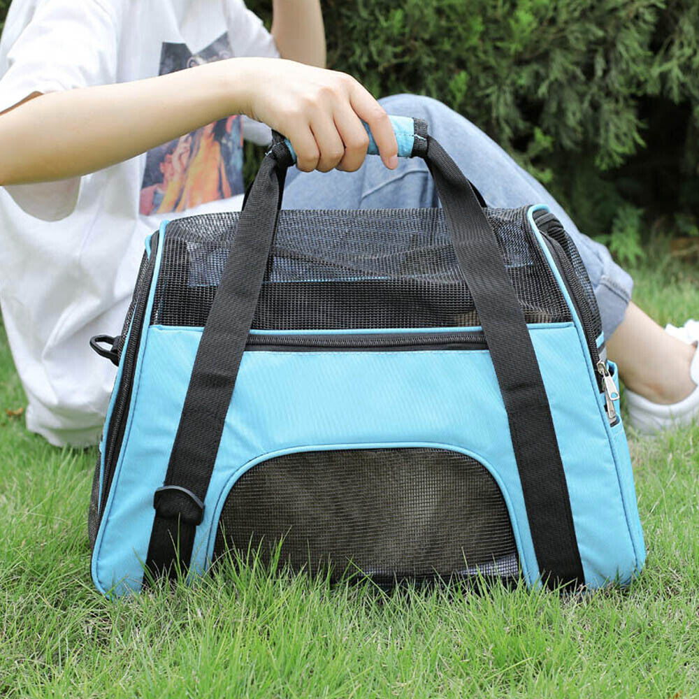 Portable and Foldable Soft Large Pet Carrier Bag - Available in 4 Colors