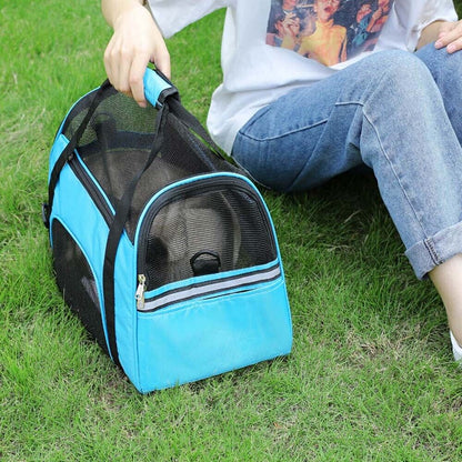 Portable and Foldable Soft Large Pet Carrier Bag - Available in 4 Colors