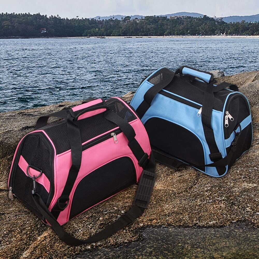 Portable and Foldable Soft Large Pet Carrier Bag - Available in 4 Colors