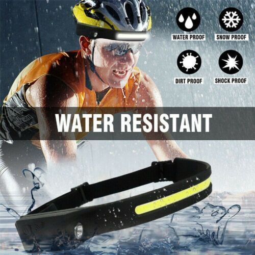 1 2X LED Head Torch Rechargeable Waterproof COB Headlamp Motion Sensor Headlight  The UK Does Not Include VAT, Which Needs To Be Borne By Oneself. Please Consider Carefully Before Placing An Order