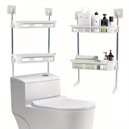 Toilet Storage Unit Multifunctional Over Toilet Storage Toilet Shelf UK