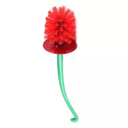 Cherry Shaped Toilet Brush And Holder Set Standing WC Bathroom Cleaning Brush UK