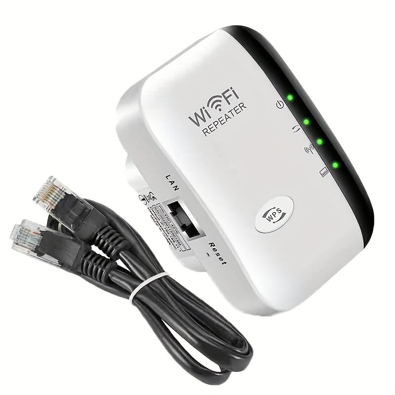 WiFi Signal Extender Range Repeater Booster 300Mbps Internet Amplifier UK Plug