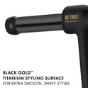 Hot Tools Black Gold 24k Curl Bar 32mm