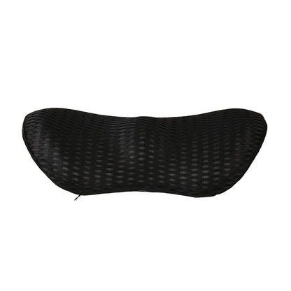 Car Lumbar Support Memory Pillow Chair Cushion for Sleep and Lower Back Relief Pain - Black