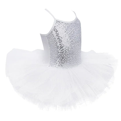 iEFiEL Kids Girls Ballet Dress Baby Children Cosplay Tutu Flower Dress Tulle Dancewear Clothing Ballerina Fairy Party Costumes