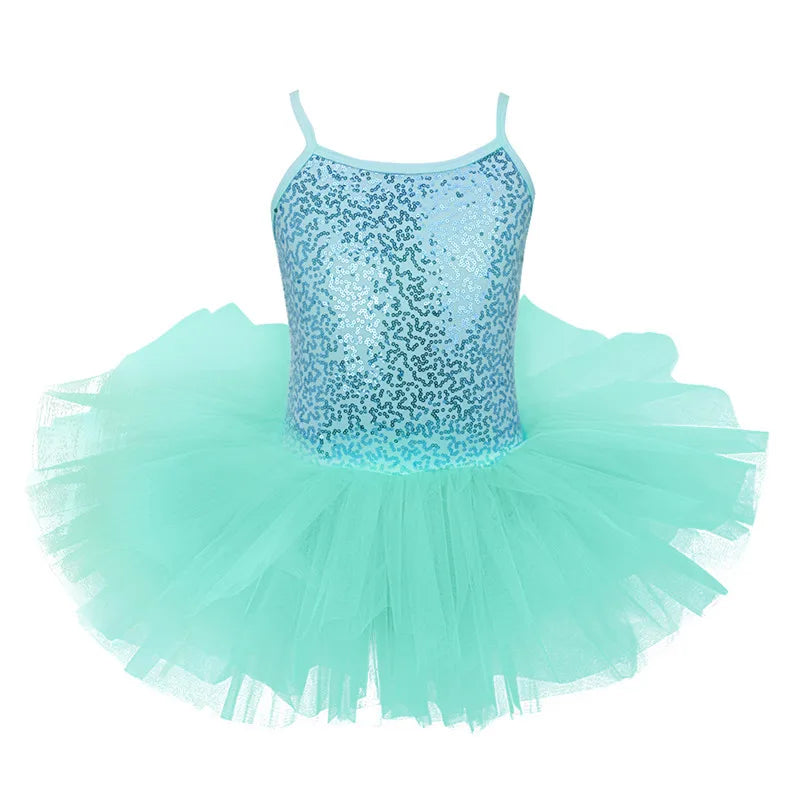 iEFiEL Kids Girls Ballet Dress Baby Children Cosplay Tutu Flower Dress Tulle Dancewear Clothing Ballerina Fairy Party Costumes