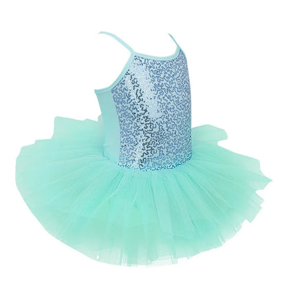 iEFiEL Kids Girls Ballet Dress Baby Children Cosplay Tutu Flower Dress Tulle Dancewear Clothing Ballerina Fairy Party Costumes