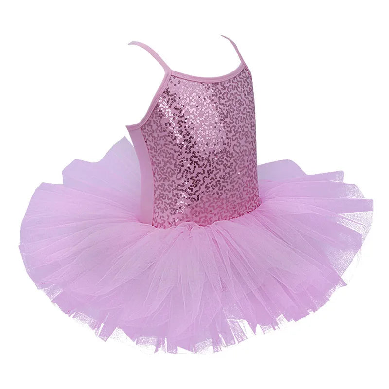 iEFiEL Kids Girls Ballet Dress Baby Children Cosplay Tutu Flower Dress Tulle Dancewear Clothing Ballerina Fairy Party Costumes