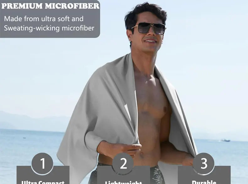 GymPro Quick-Dry Microfiber Towel