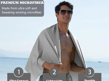 GymPro Quick-Dry Microfiber Towel
