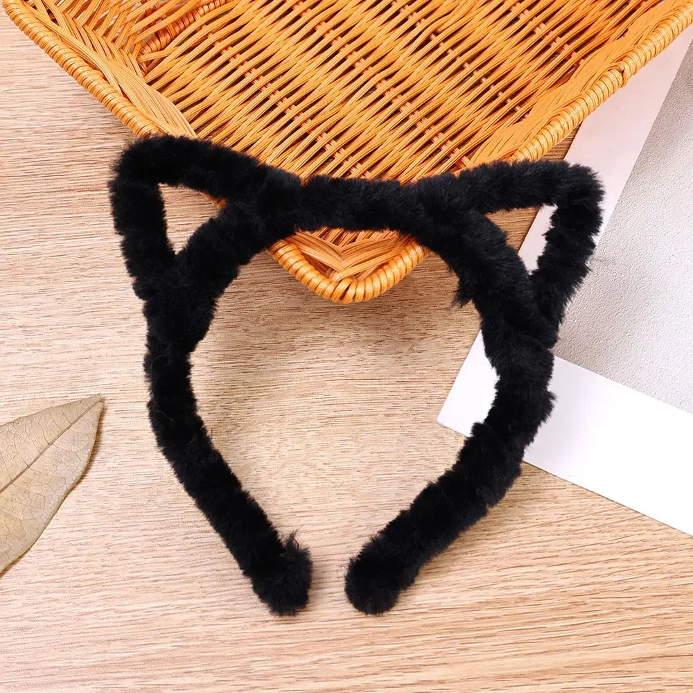 Plush Cat Ear Lolita Headbands