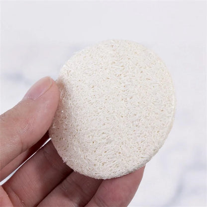 10Pcs Natural Luffa Facial Cleansing Pads