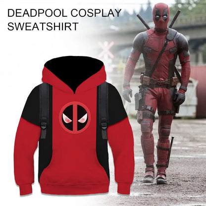 Hot Deadpool Woerine 3D Anime Jumpsuit Cosplay Christmas Kid Bodysuit