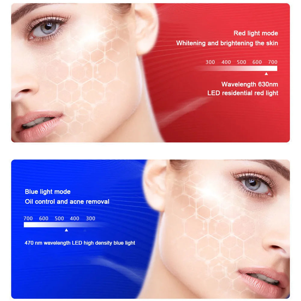 Advanced Photon Flexible Mask 7 Color LED Photon Beauty Mask Repair Damaged Skin Home Face Beauty Instrument Spots Acne Removing