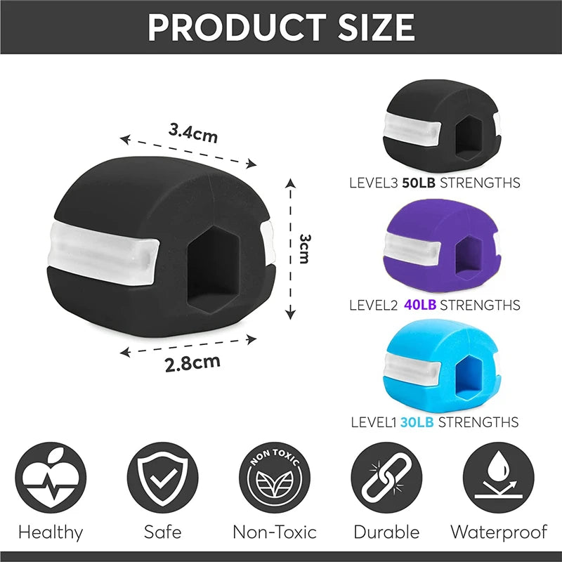 JawFit 3-Piece Facial Trainer