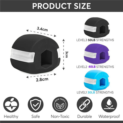 JawFit 3-Piece Facial Trainer
