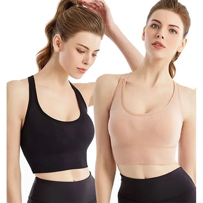 LuxeFlex Seamless Sports Bra
