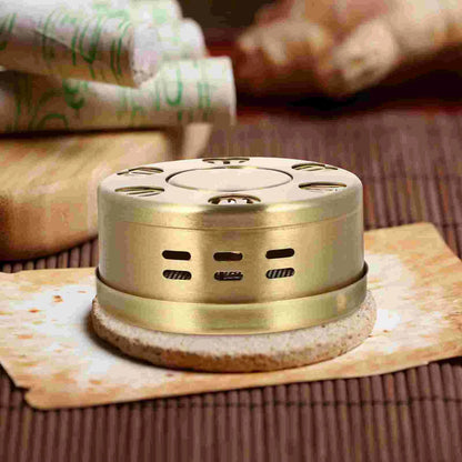 Portable Copper Moxibustion Box
