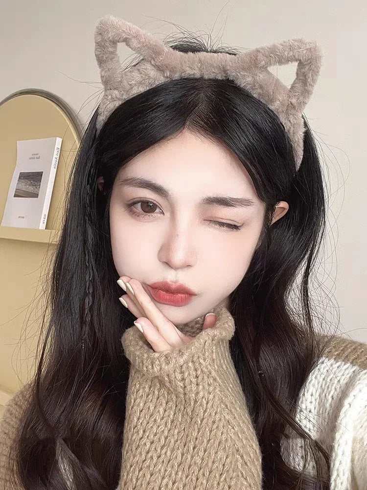Plush Cat Ear Lolita Headbands
