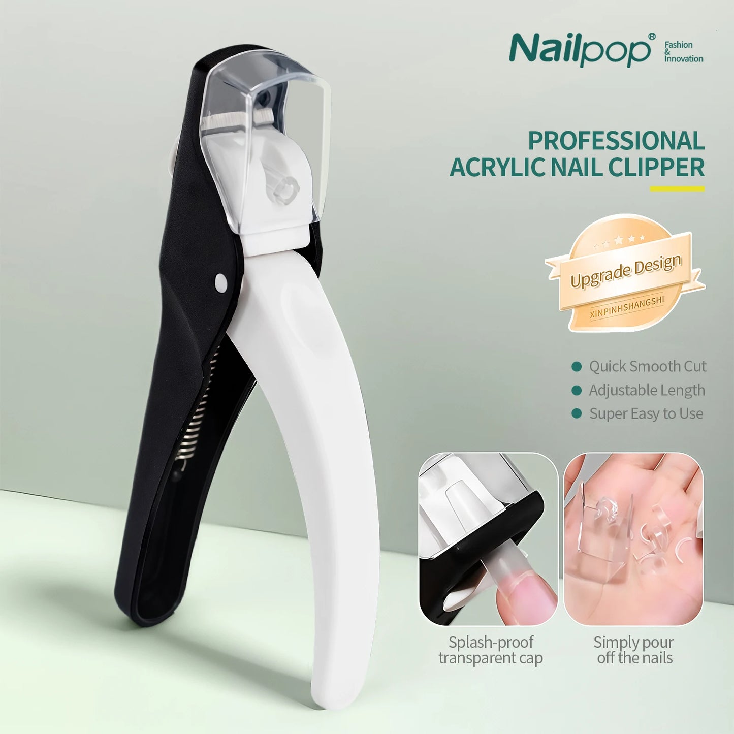 Nailpop U-Shaped Nail Clipper