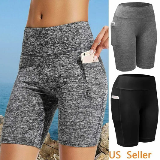 PowerMove Yoga Shorts with Pocket