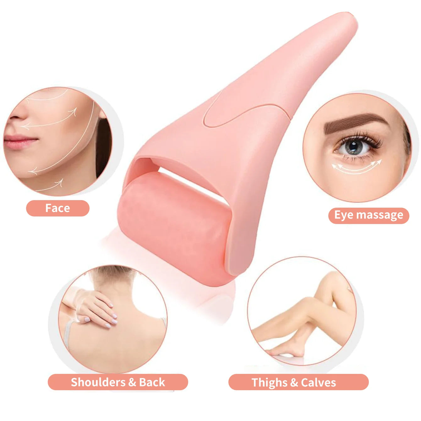 Ice-Roller Massage Device