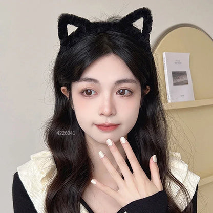Plush Cat Ear Lolita Headbands