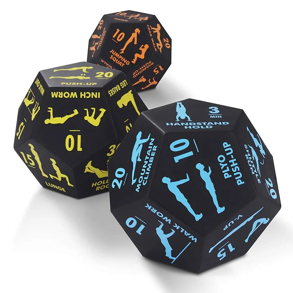 FitDice 12-Sided Workout Dice