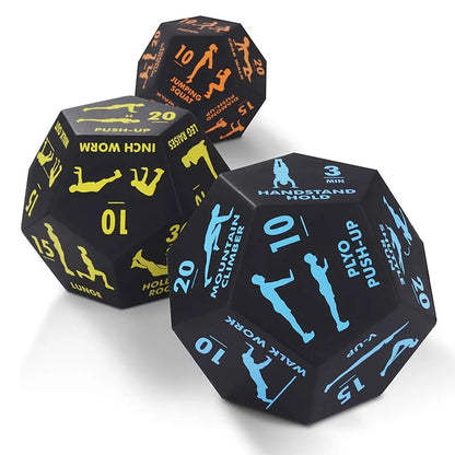 FitDice 12-Sided Workout Dice