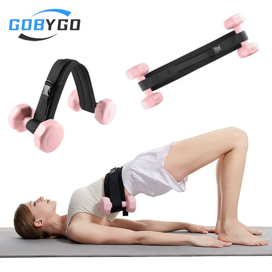 GOBYGO Adjustable Glute Bridge Weight Belt
