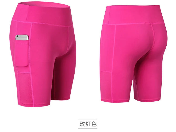 PowerMove Yoga Shorts with Pocket