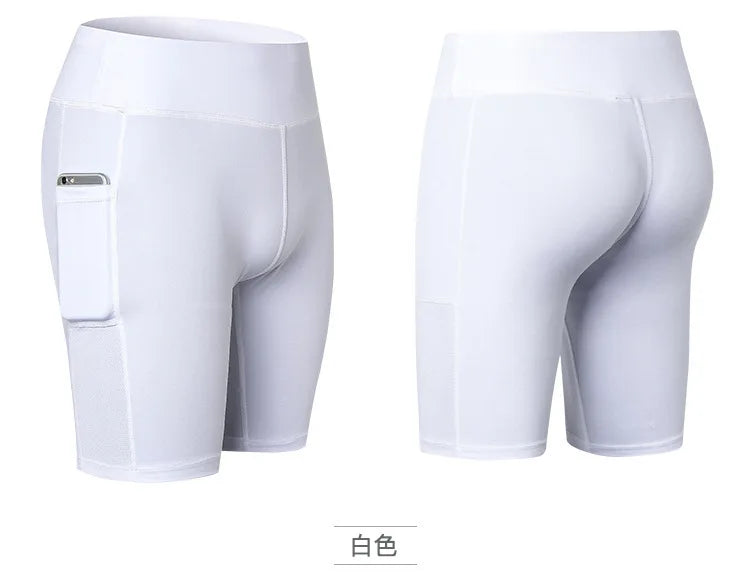 PowerMove Yoga Shorts with Pocket
