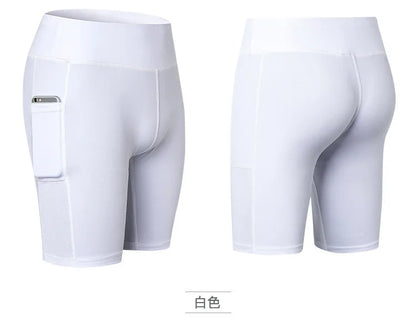 PowerMove Yoga Shorts with Pocket
