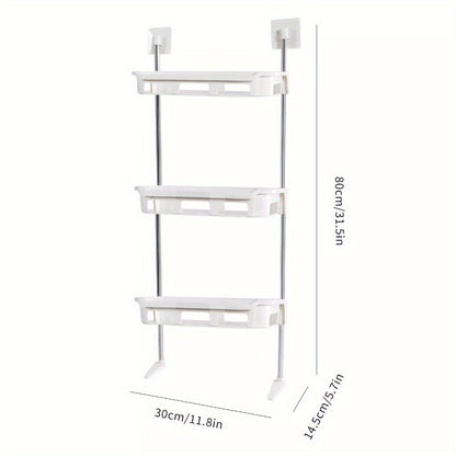 Toilet Storage Unit Multifunctional Over Toilet Storage Toilet Shelf UK