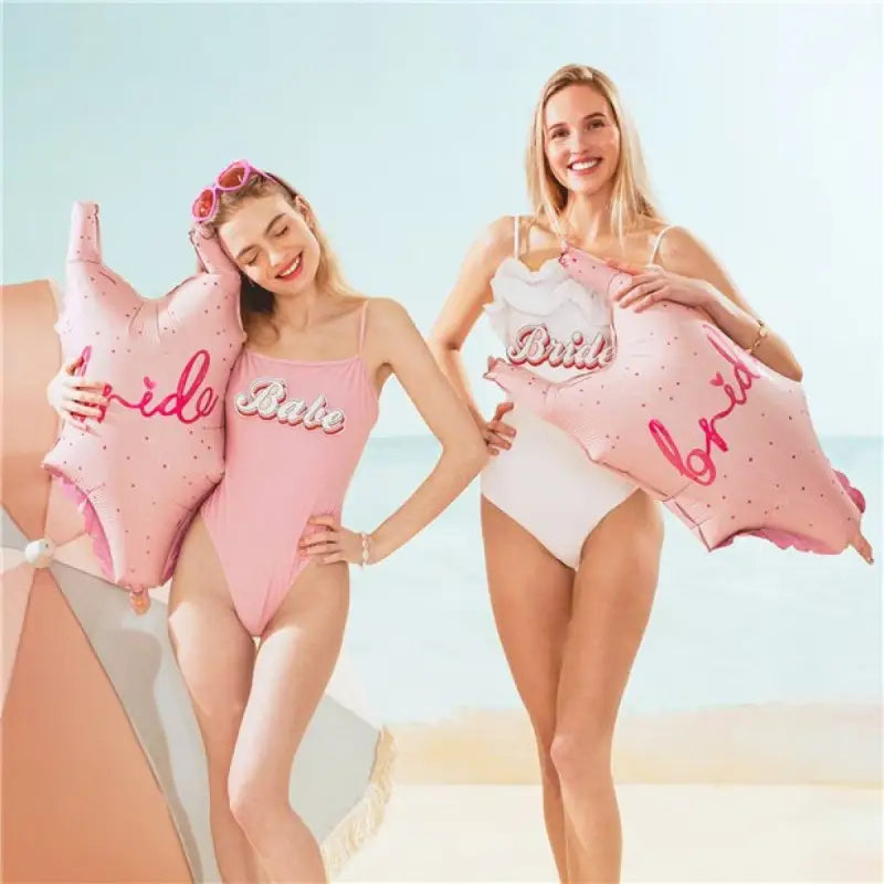 Bride Swimsuit Balloon 30’’ Foil Decoration from Happy Staff Shop - decoration