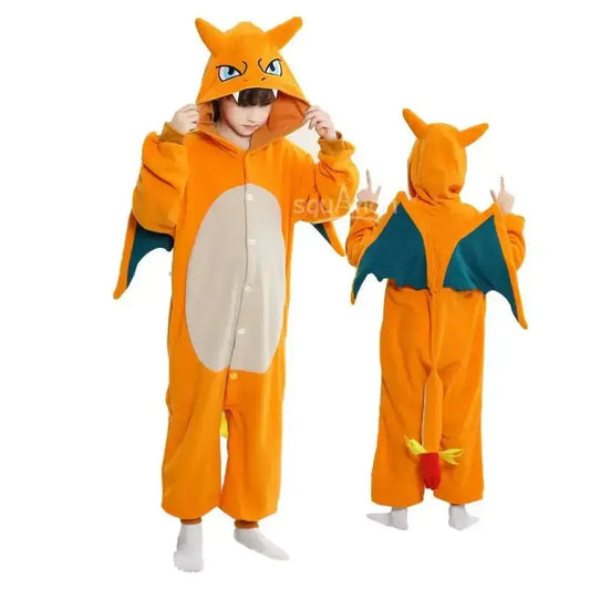 Anime Dragon Onesies Kigurumis Outfit - CHZ / 12T(fit 135-145cm)