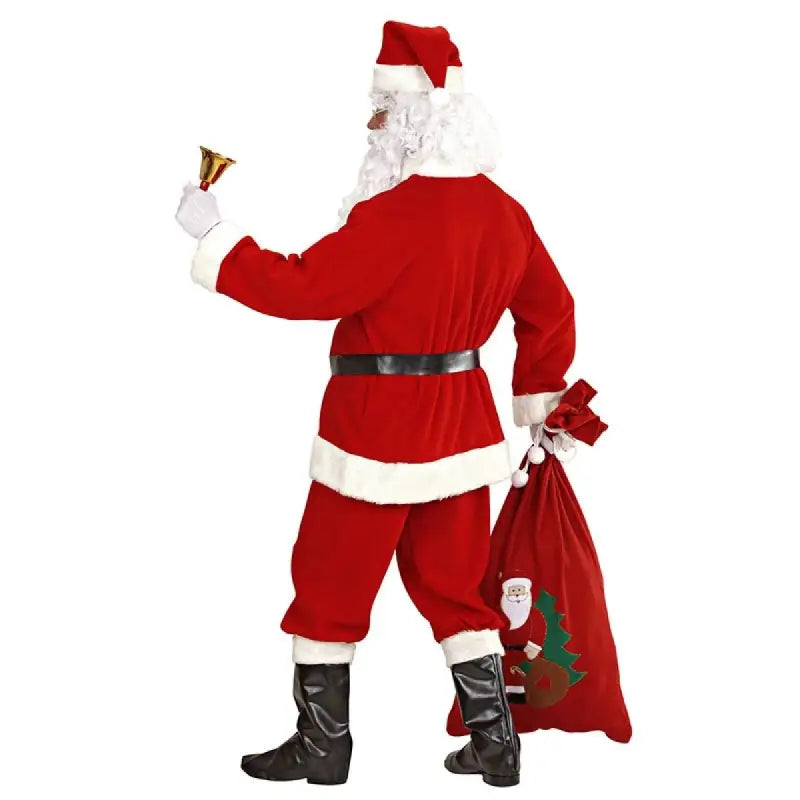 Deluxe Santa Claus Adult Costume from Happy Staff Shop with Free Shipping