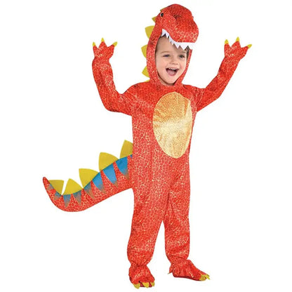 Dinomite Child Costume with Non-Detachable Design Features