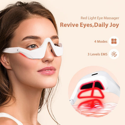 EMS micro-current eye care trument Home eye massager red light fade dark circles eye beauty trument