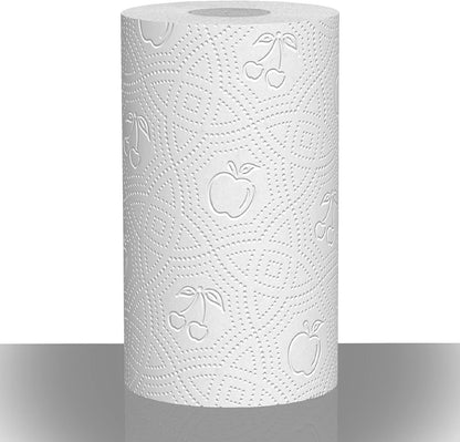 Kitchen Towels. Splash 2-ply Quilted Paper Rolls. Made in UK. Responsibly Sourced. Strong. 10m per Roll