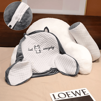 Bed Reading Lumbar Pillow Back Rest Lumbar Support Arm Seat Cushion Christmas UK